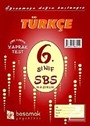 6. Sınıf SBS Hazırlık Türkçe Çek Kopar Yaprak Test