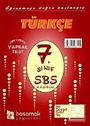 7. Sınıf SBS Hazırlık Türkçe Çek Kopar Yaprak Test