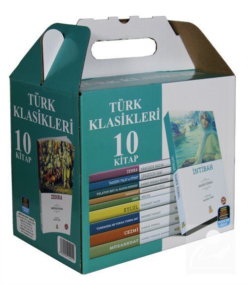 Mercan Türk Klasikleri Seti (10 Kitap) (Sadeleştirilmiş, İnceleme, Tam Metin)