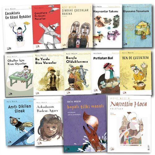 Aziz Nesin'in Çocuk Kitapları Seti (14 Kitap)