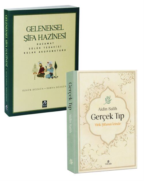 Aidin Salih Gerçek Tıp & Geleneksel Şifa Hazinesi Özgür düzgün (2 Kitap Set