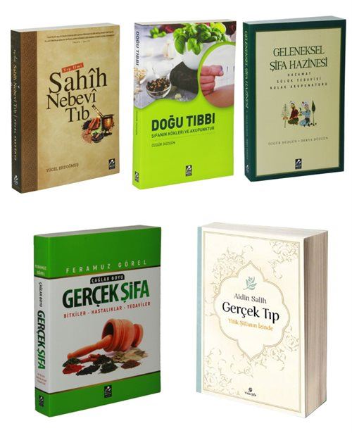 Aidin Salih Gerçek Tıp ve Mercan Sağlık Seti Süper 5'li Set