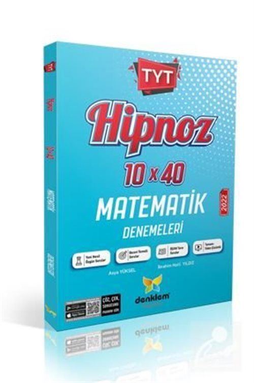 TYT Hipnoz 10 X 40 Matematik Denemeleri (2022)