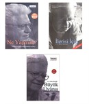 Oktay Sinanoğlu En Çok Okunan 3 Kitap Set - Ne Yapmalı+İlerisi İçin+Büyük Uyanış