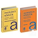 Almanca-Türkçe Sözlük ve İngilizce-Türkçe Sözlük (2 Kitap Set Biala Kapak)