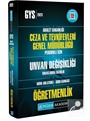 2023 Adalet Bakanlığı Ceza ve Tevkifevleri Genel Müdürlüğü Unvan Değişikliği Sın.Haz. Öğretmenlik Konu Anlatımlı Soru Bankası