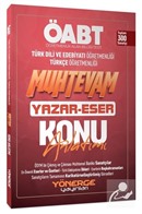2023 ÖABT Türkçe-Edebiyat Muhtevam Yazar Eser Konu Anlatımı