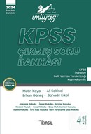 İmtiyaz KPSS ve Kurum Sınavları Çıkmış Soru Bankası