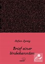 Brief einer Unbekannten (Bilinmeyen Bir Kadının Mektubu) / Almanca