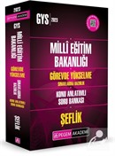 2023 MEB Görevde Yükselme Sınavlarına Hazırlık Konu Anlatımlı Soru Bankası Şeflik